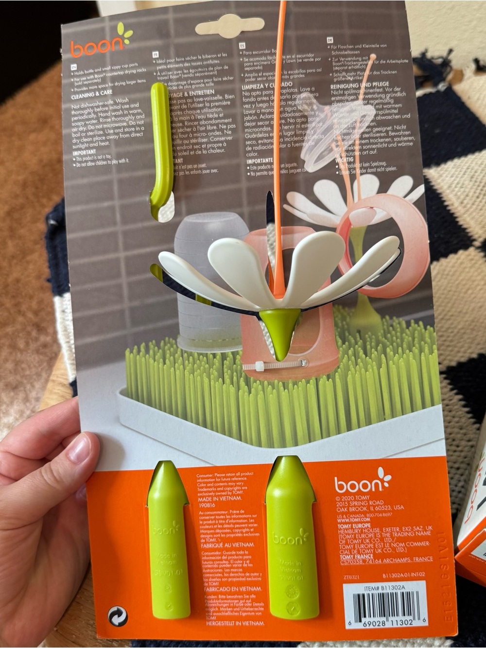 Boon Lawn Countertop Drying Rack - Green - Picture 5 of 6